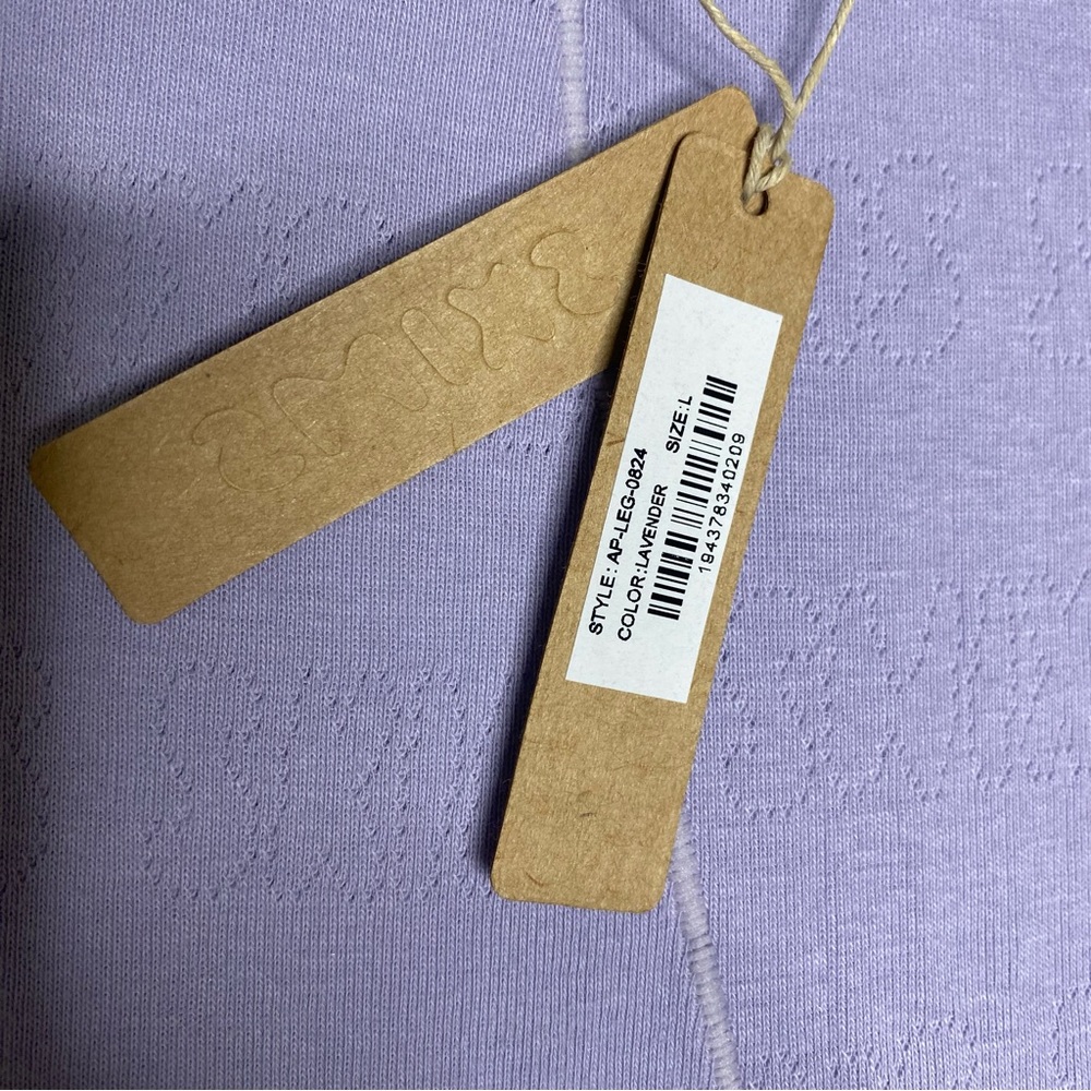 SKIMS Lace Pointelle Legging in Lavender NEW with tags - Picture 6 of 8